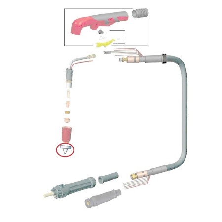 PIERŚCIEŃ DYSTANSOWY 2-GROTOWY CUT45 MAGNUM