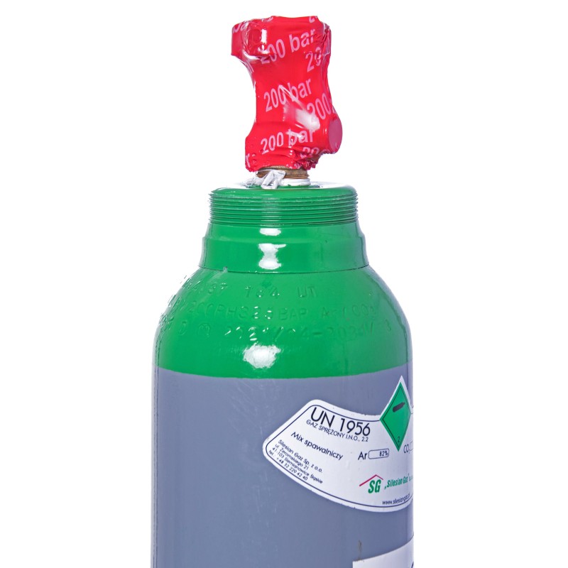 BUTLA GAZOWA CORGON 8L 200B  PEŁNA NOWA Ar+Co2