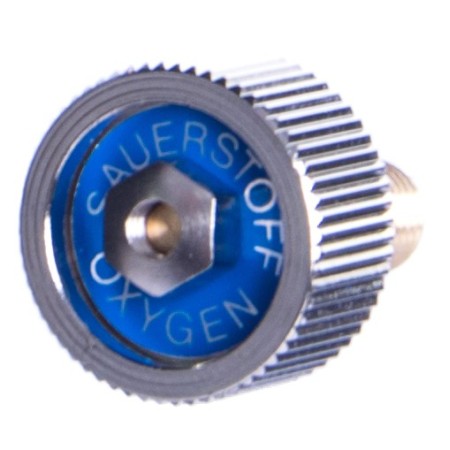 Wrzeciono z pokrętłem do rękojeści GLOOR tlen