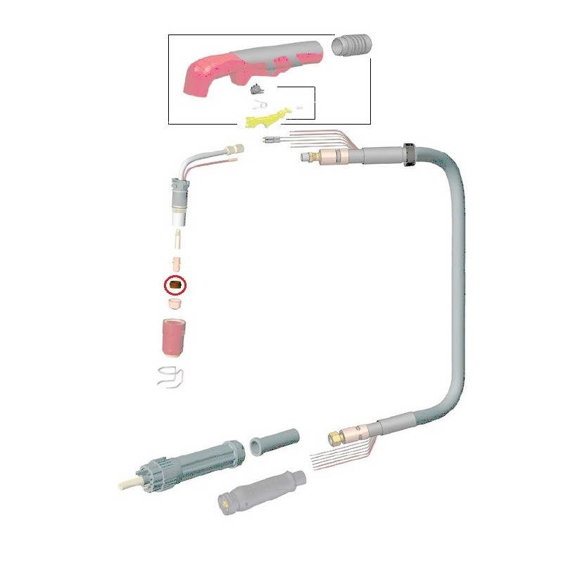 Rozdzielacz pierścień zawirowujący plazmy A-101/A-141 MAGNUM