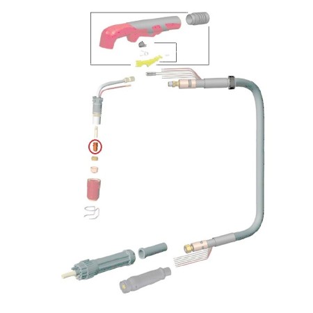 ELEKTRODA PLAZMY UCHWYTU PT-31 LONG MAGNUM 