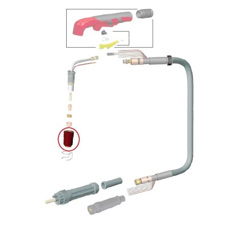 OSŁONA DYSZY DO UCHWYTU PLAZMY PT-31 MAGNUM