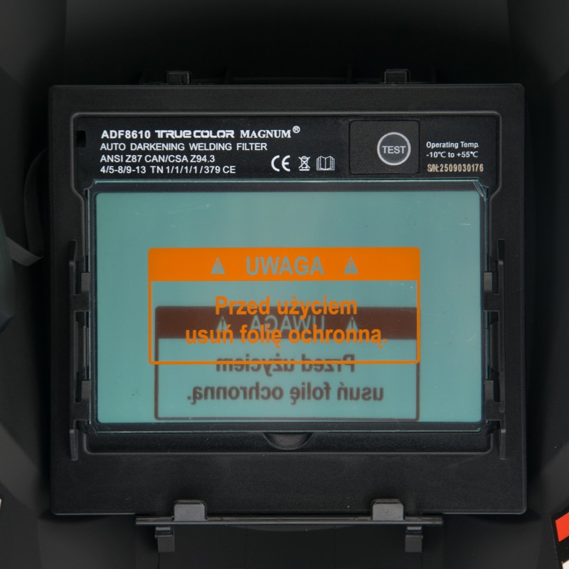 PRZYŁBICA AUTOMATYCZNA MAGNUM PROCOLOR CZERWONA