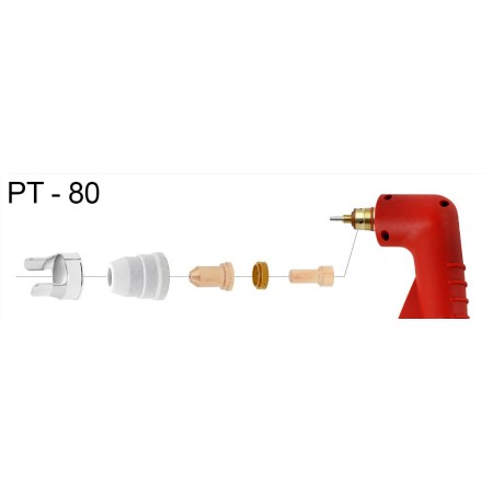 RURKA DYFUZORA DO UCHWYTU PLAZMY PT-80 MAGNUM