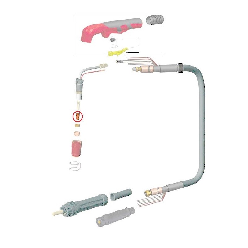 ELEKTRODA UCHWYTU PLAZMY AG-60 MAGNUM 