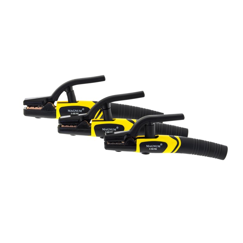 Uchwyt elektrody ergonomiczny K-300 PRO 300A MAGNUM PROFESJONALNY 