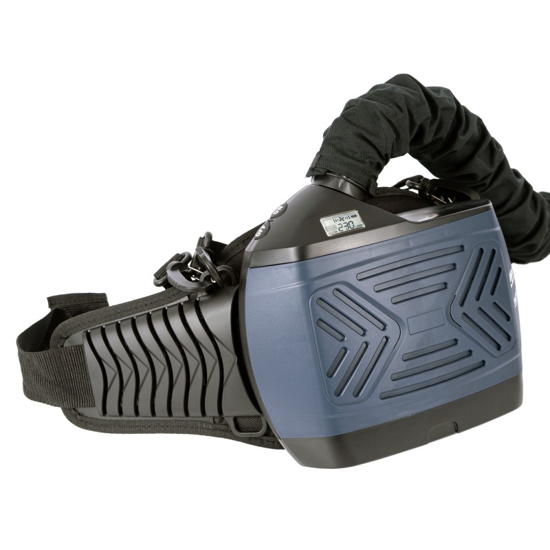 PRZYŁBICA SAMOŚCIEMNIAJĄCA Z NAWIEWEM MAGNUM AIRGUARD PRO 9000 + TORBA