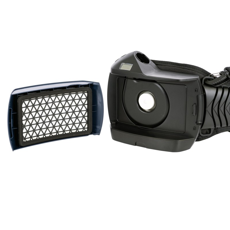 PRZYŁBICA SAMOŚCIEMNIAJĄCA Z NAWIEWEM MAGNUM AIRGUARD PRO 9000 + TORBA