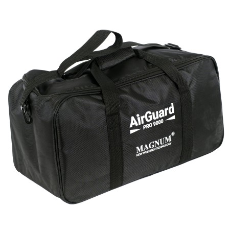 PRZYŁBICA SAMOŚCIEMNIAJĄCA Z NAWIEWEM MAGNUM AIRGUARD PRO 9000 + TORBA
