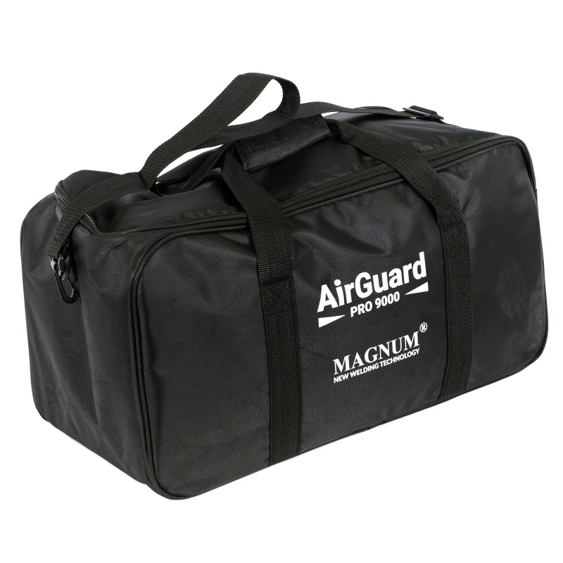 PRZYŁBICA SAMOŚCIEMNIAJĄCA Z NAWIEWEM MAGNUM AIRGUARD PRO 9000 + TORBA