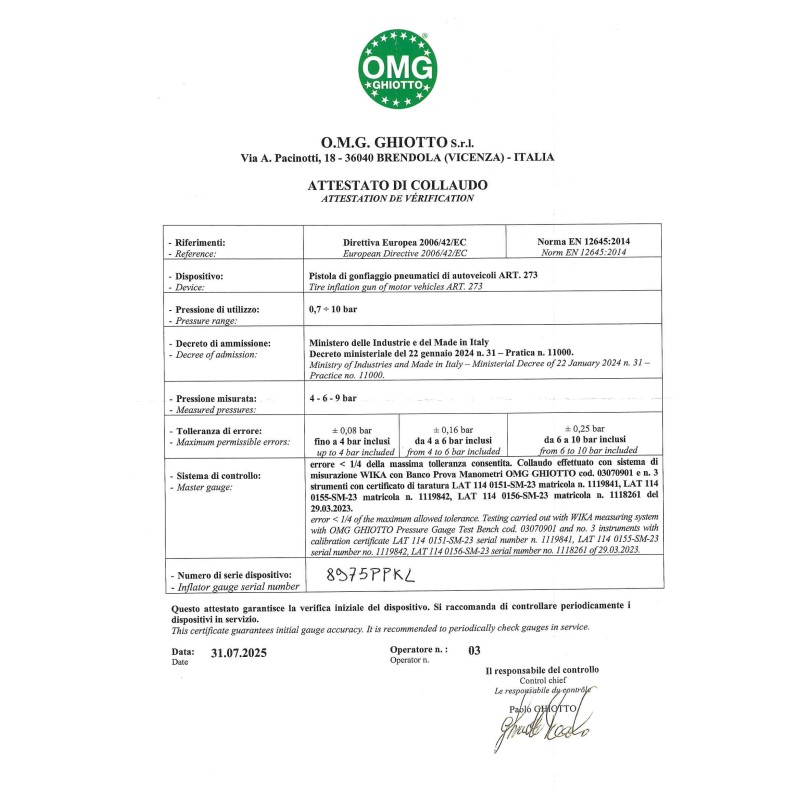 Pistolet do pompowania wzorcowany MAGNUM 63-CERT