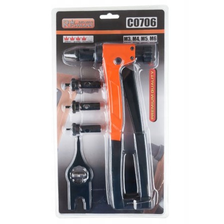 Nitownica RĘCZNA do nitonakrętek M3-M6 RICHMANN C0706