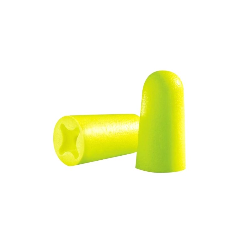 ZATYCZKI X-FIT BEZ SZNURKA ŻÓŁTE 2112.001 UVEX KARTON 200 szt.