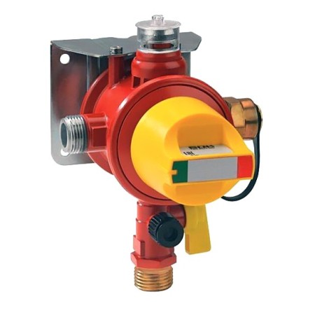 GOK Przełącznik automatyczny z reduktorem LPG 37 mbar 4 kg/h – instalacja dwubutlowa