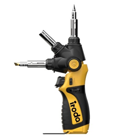 LUTOWNICA GAZOWA Z REGULOWANĄ GŁOWICĄ IRODA SOLDER PRO-15 IRON KIT