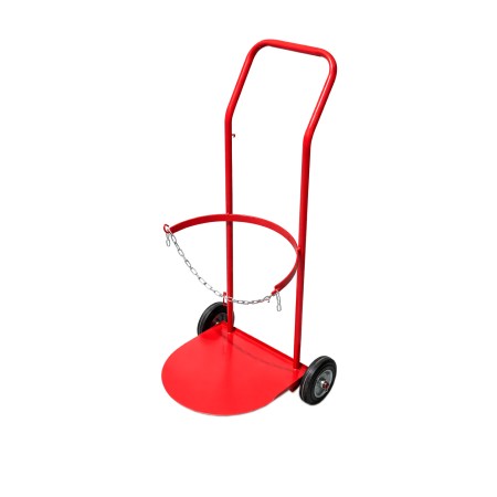 WÓZEK DWUKOŁOWY NA BUTLĘ PROPAN-BUTAN 11 KG + UCHWYT NA PALNIK