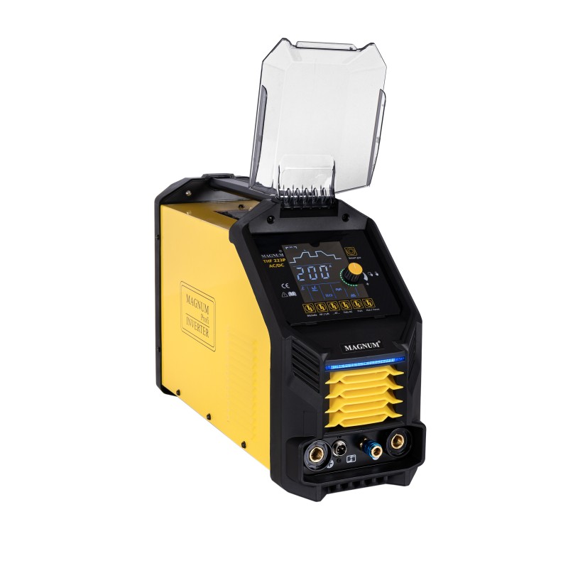 SPAWARKA INWERTEROWA TIG AC/DC MAGNUM THF 223 PULS BILEVEL 200A/60%