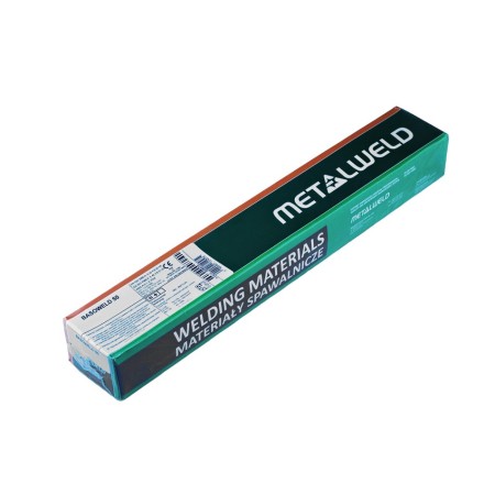 Elektrody zasadowe do spawania METALWELD BASOWELD 50 2,5x350 4,5 kg