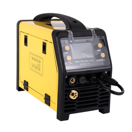 PÓŁAUTOMAT SPAWALNICZY INWERTER MAGNUM MIG220 SYNERGIA 4x4 230V 200A/60%
