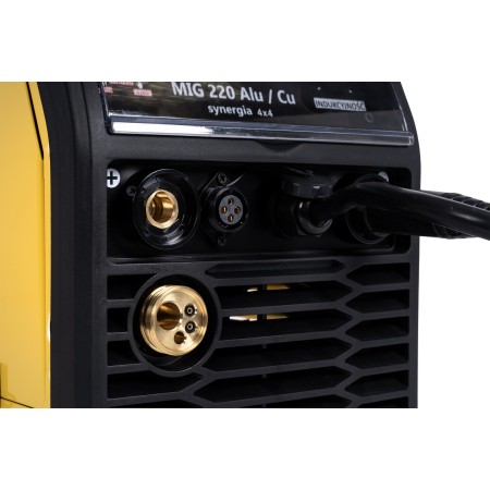 PÓŁAUTOMAT SPAWALNICZY INWERTER MAGNUM MIG220 SYNERGIA 4x4 230V 200A/60%