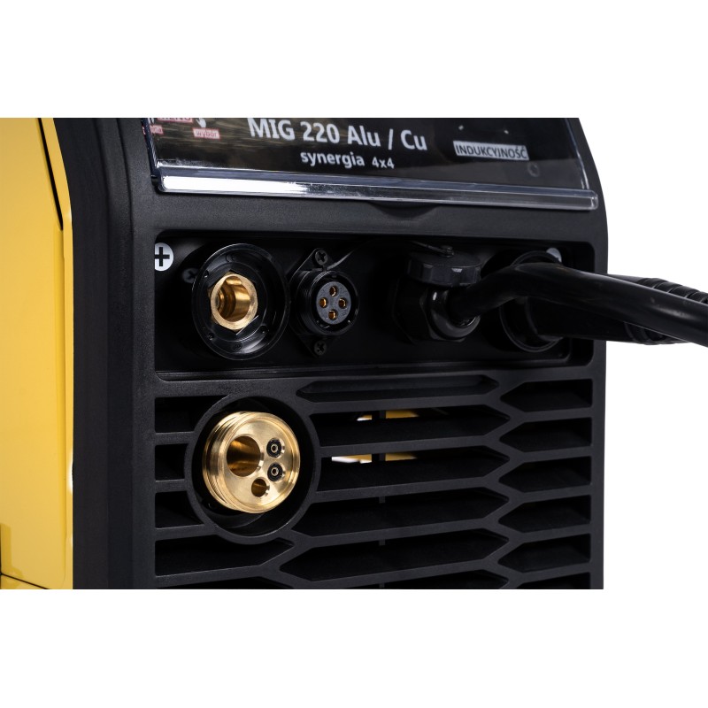PÓŁAUTOMAT SPAWALNICZY INWERTER MAGNUM MIG220 SYNERGIA 4x4 230V 200A/60%