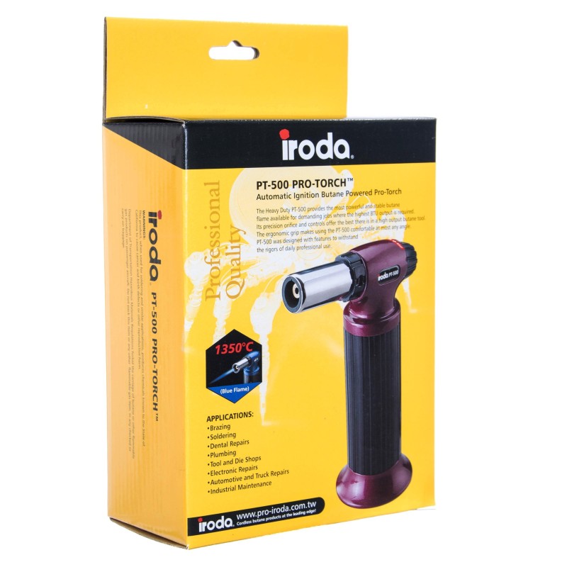 Palnik lutownica gazowa PT-500 Pro-Torch Iroda 