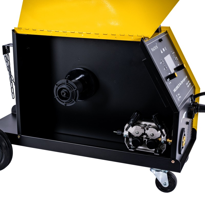PÓŁAUTOMAT INWERTER MAGNUM MIG258/2 ALU SYNERGIA 4X4 200-250A ZESTAW 1