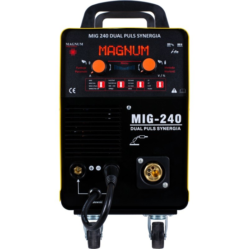 Półautomat spawalniczy MAGNUM MIG/MAG 240DUAL PULS SYNERGIA  zestaw 1