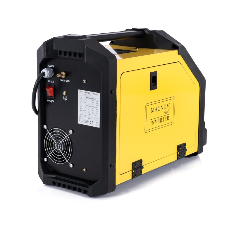 PÓŁAUTOMAT INWERTER MAGNUM MIG201 ALU PRO SYNERGIA LED, PULS ALU ZESTAW 1