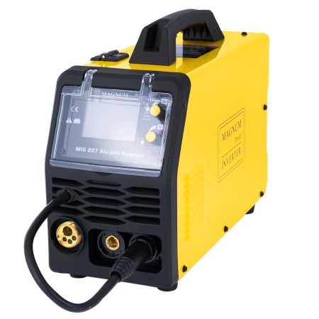 PÓŁAUTOMAT INWERTER MAGNUM MIG 207 ALU-PULS SYNERGIA MMA 230V ZESTAW 1
