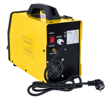 PÓŁAUTOMAT INWERTER MAGNUM MIG 207 ALU-PULS SYNERGIA MMA 230V ZESTAW 1