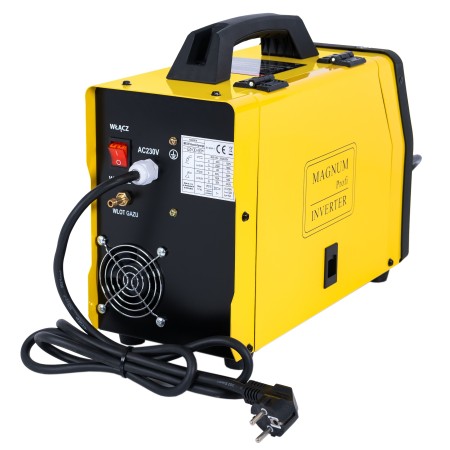 PÓŁAUTOMAT INWERTER MAGNUM MIG 207 ALU-PULS SYNERGIA MMA 230V ZESTAW 1