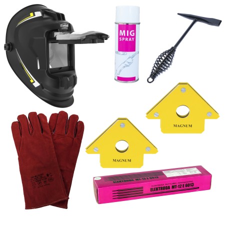 Spawarka inwerterowa MAGNUM VIPER 205 D ZESTAW 1