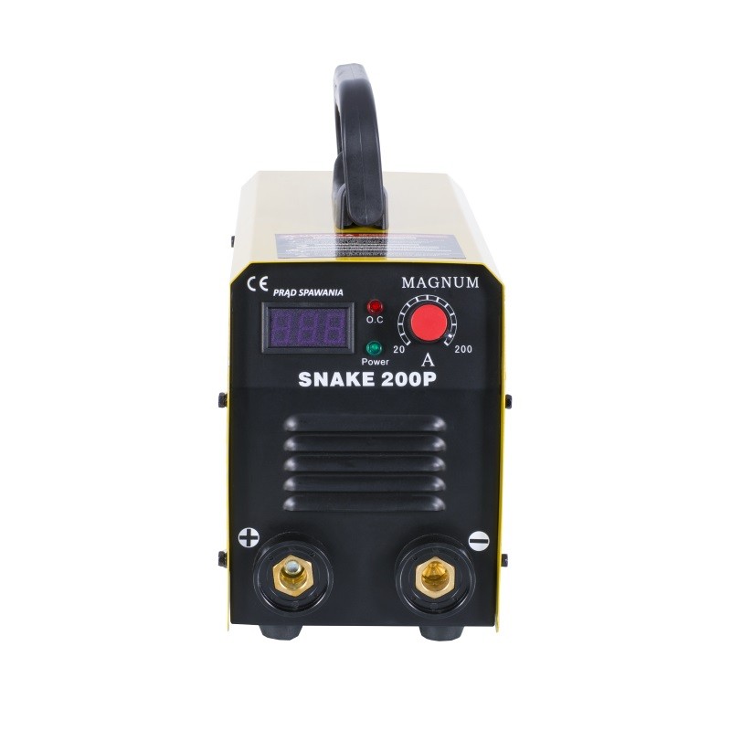 Spawarka inwerterowa MAGNUM SNAKE 200PS  ZESTAW 2