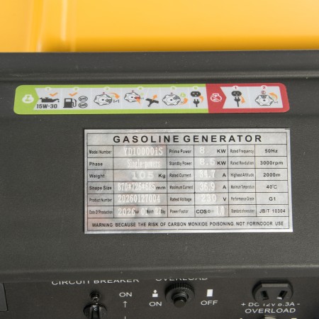 AGREGAT PRĄDOTWÓRCZY INWERTEROWY MAGNUM DF-10000I