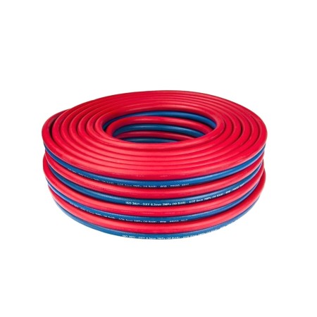 WĄŻ GAZOWY DUET ACETYLEN+TLEN 8mm 6,3mm GCE 25m