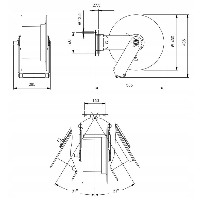Zwijadło pneumatyczne Roll Big Profi MAVEL 860920